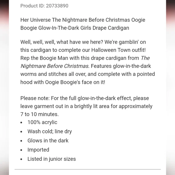 Disney Green Hooded Cardigan with Black Accents - Picture 5 of 15